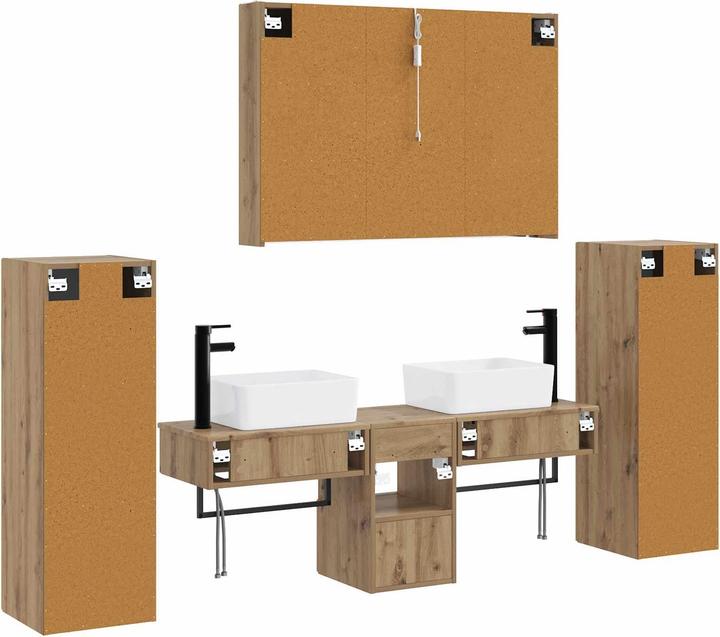Produktbild vidaXL Badezimmermöbel-Set