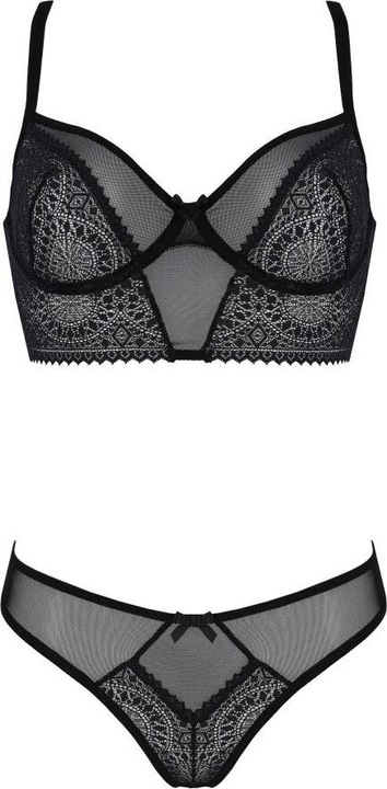 Actual product image ECO Collection Drosera Bra set black (L)