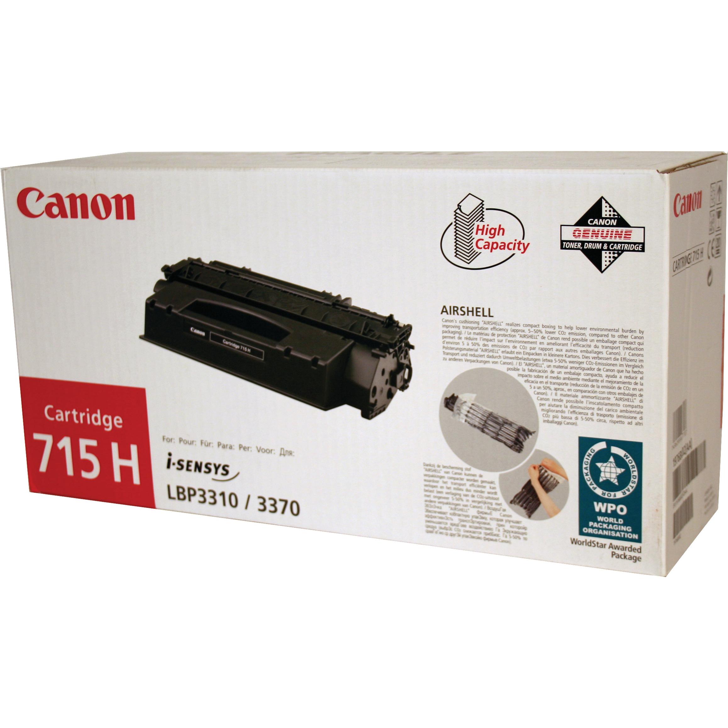 Thumbnail - Canon, Toner, 715h (BK)