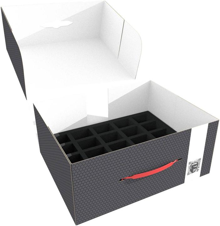 Feldherr LBM23 - Boîte de stockage M - pour 75 miniatures sur grande base (Matières plastiques)
