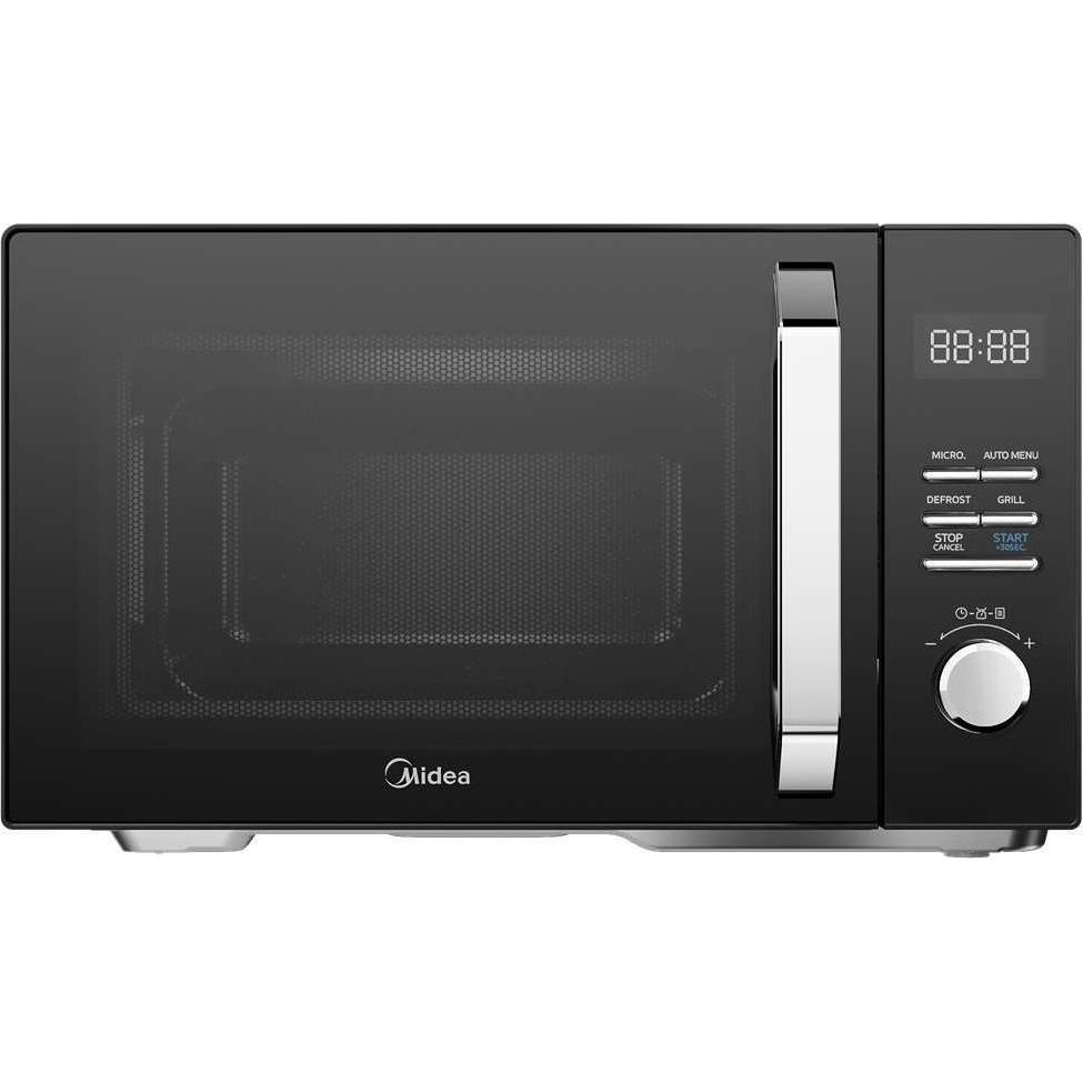 Midea Microwave Microwave oven | MAG25XF | Free standing | 25 L | 800 W | Grill | Black (25 l) (MAG25XF)