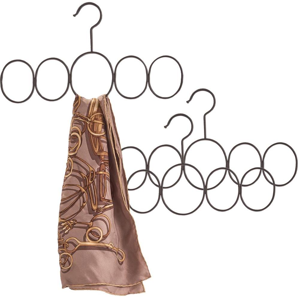 HTI-Living, Kleiderbügel, Tücherhalter 3er Set (3 x)