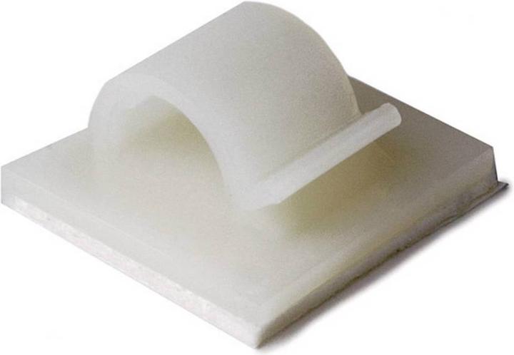 Actual product image HellermannTyton Mounting base self-cl. flat bracket RB8 PA66