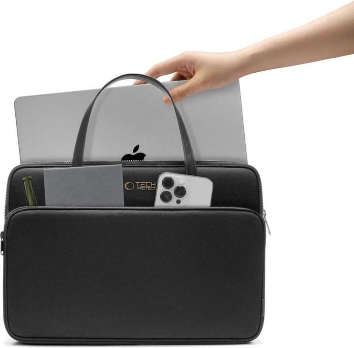Image du produit Tech-Protect Carrying Bag for 15-16 Laptop - Black (16")