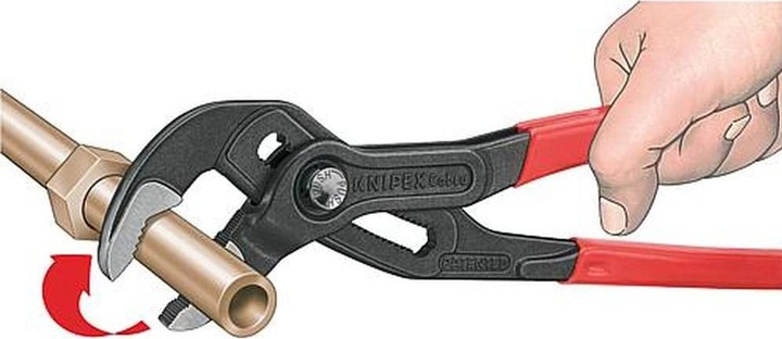 Immagine prodotto Knipex Cobra Pinza regolabile di nuova generazione per tubi e dadi 87 01 125 (125 mm)