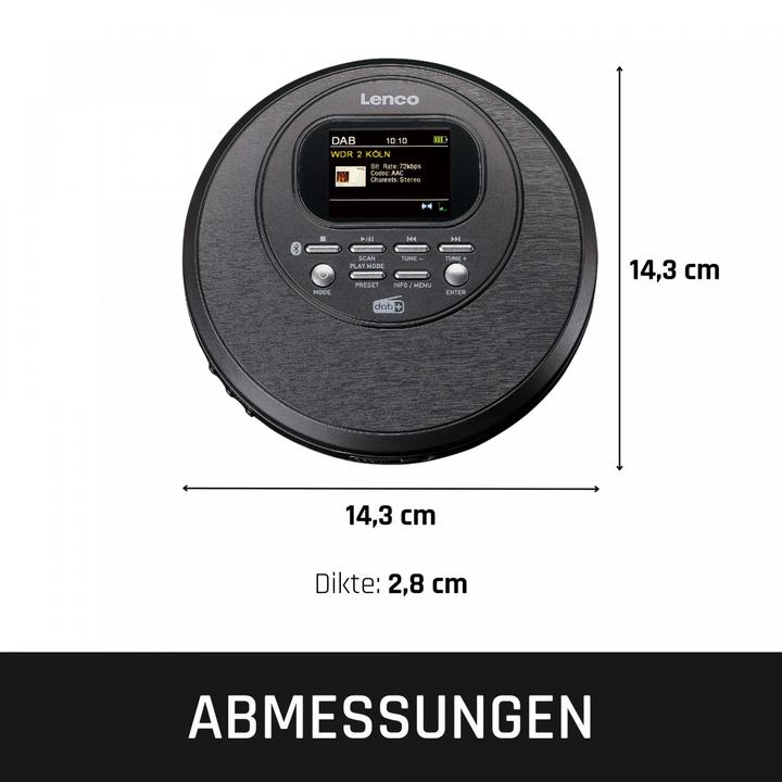 Actual product image Lenco CD-500BK