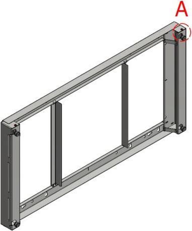 ITB PM5752 Tischständer für Flachbildfernseher 139,7 cm (55') Schrauben (Wand, 63 kg, 55")