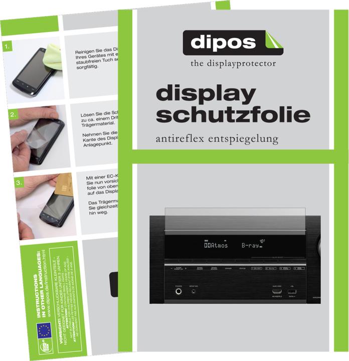 Produktbild Dipos Displayschutzfolie Antireflex (2 Stück, AVR-X3600H)