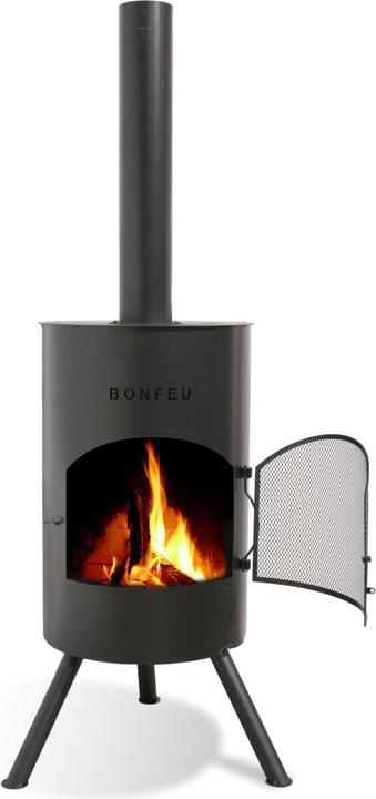Bonfeu BonTon 40 Gartenkamin Schwarz