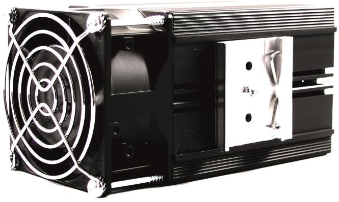 Image du produit Elmeko Chauffage d'armoire 250W avec ventilateurBorne de raccordement SH 250L 230VAC