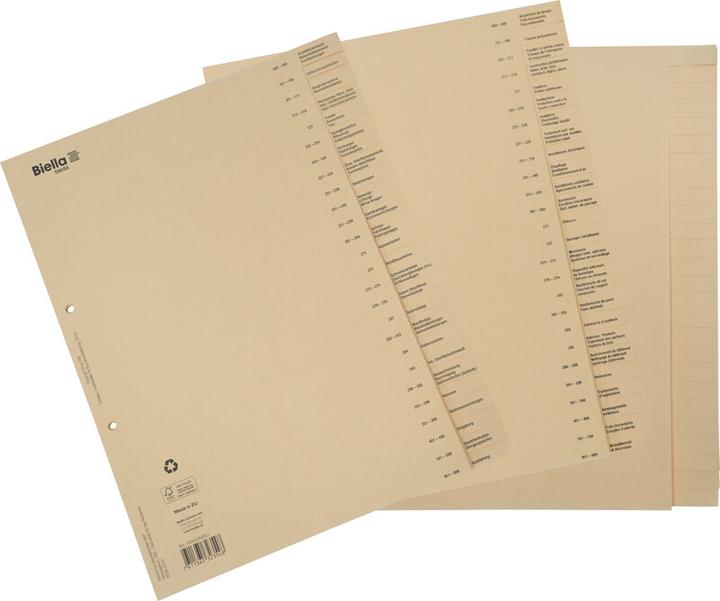 Produktbild Biella Bauabrechnungsregister, französisch