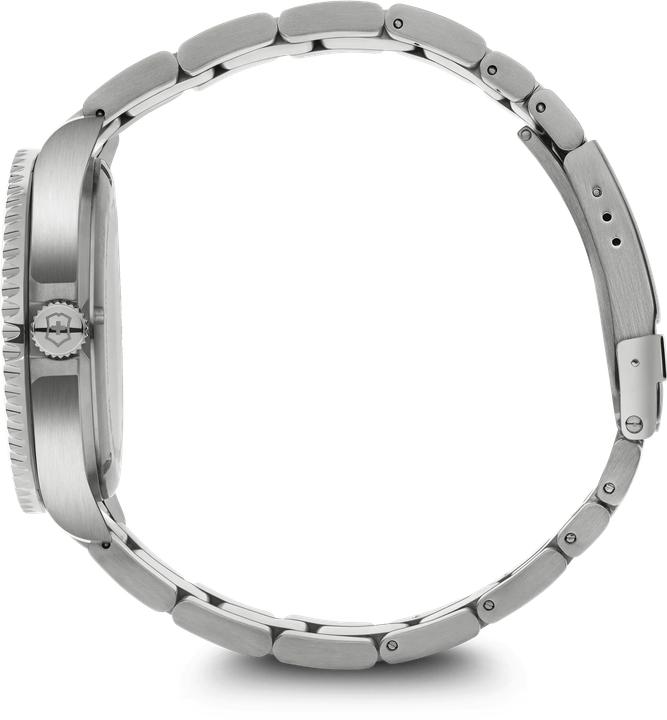 Image du produit Victorinox Maverick, Montres de plongée, Montres Homme, 43 cm, Cadran bleu, Bracelet argent, acier inoxydable (Montre de plongée, 43 mm)