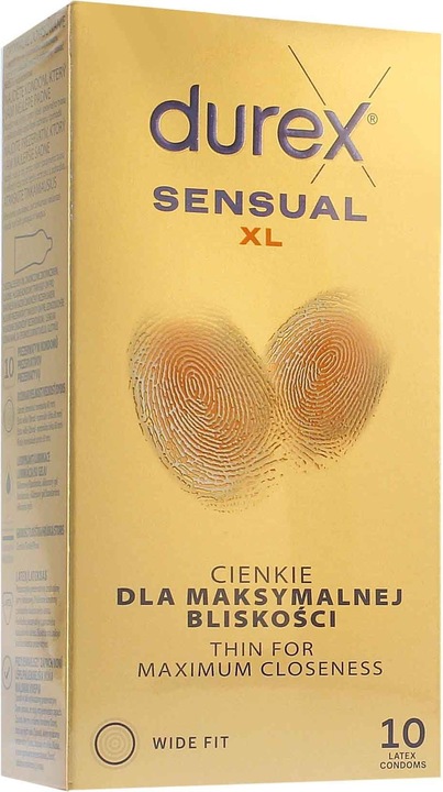 Durex Sensual Xl (10 pcs.)