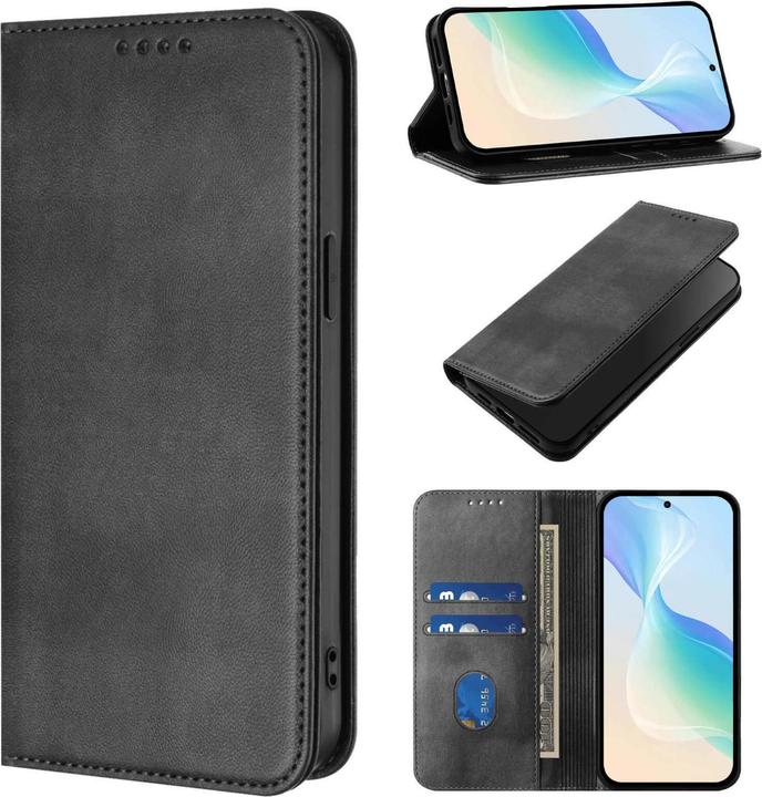 Produktbild Cover-Discount Xiaomi Redmi Note 15 Pro+ / Poco M8 Pro - Vintage Flip Case (Xiaomi Redmi Note 15 Pro)