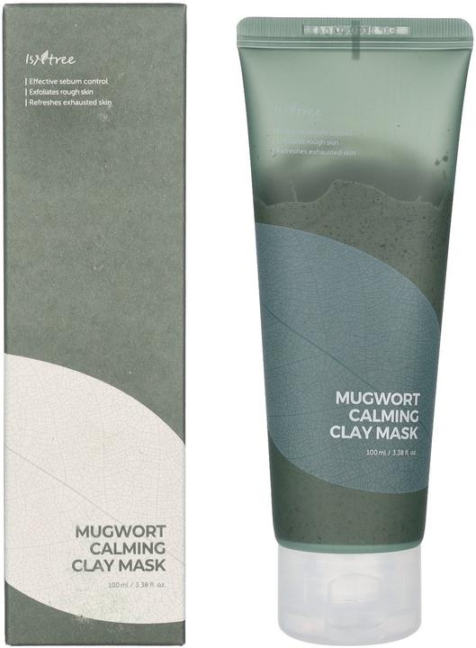 Actual product image Isntree Real Mugwort Clay Mask (100 ml)