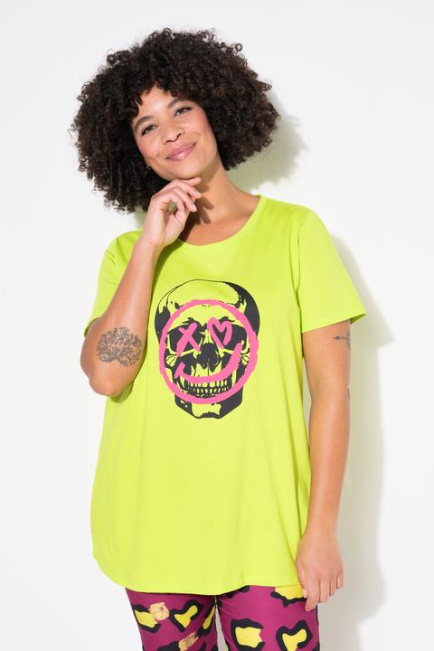 Produktbild Angel of Style T-Shirt, A-Linie, Totenkopf/Smiley (48)