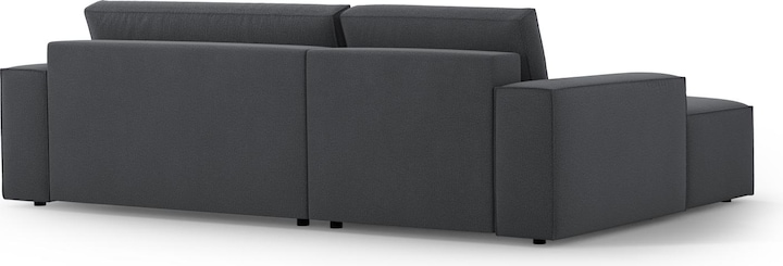Image du produit Micadoni Canapé D'Angle Gauche Convertible Avec Coffre De Rangement, "Jodie", 3 Places, 246x151x86 Fabriqué e (Canapé d'angle)