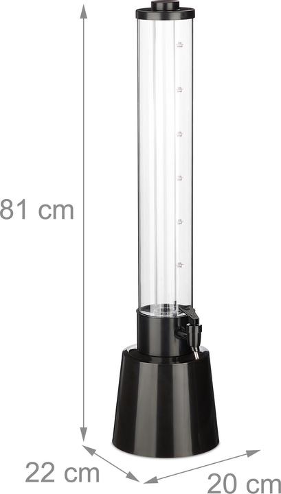 Image du produit Relaxdays Biersäule