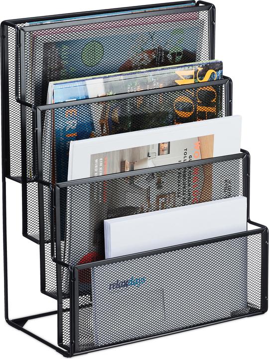 Immagine prodotto Relaxdays Porta riviste (33 x 18 x 43 cm)