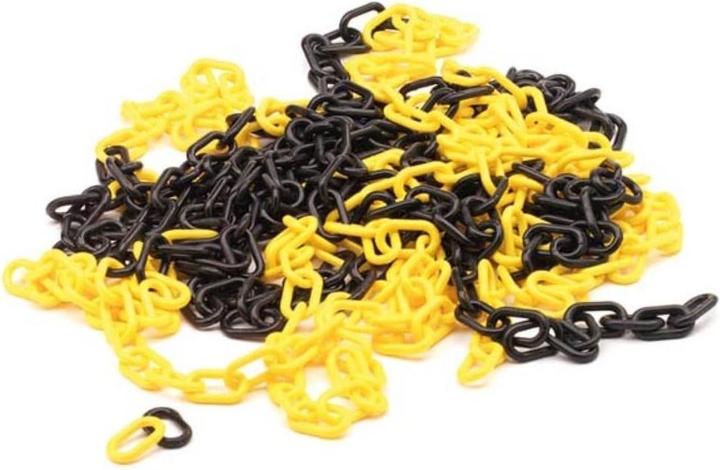 Velleman Kunststoffkette Gelb/Schwarz
