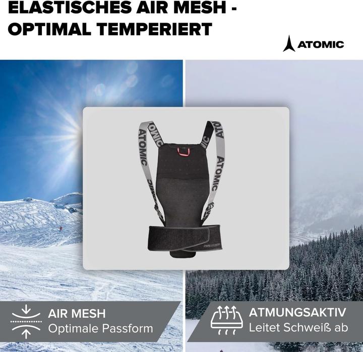 Actual product image Atomic LIVE SHIELD Black (XS, Back protector, Unique specimen)