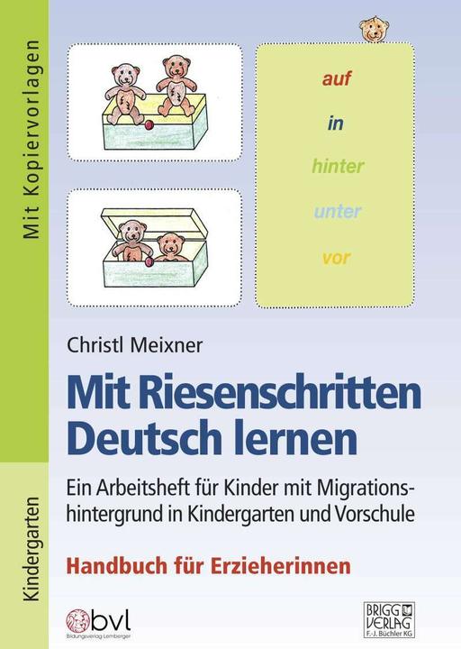 Produktbild Mit Riesenschritten Deutsch lernen - Handbuch (Deutsch, Christl Meixner, 2025)