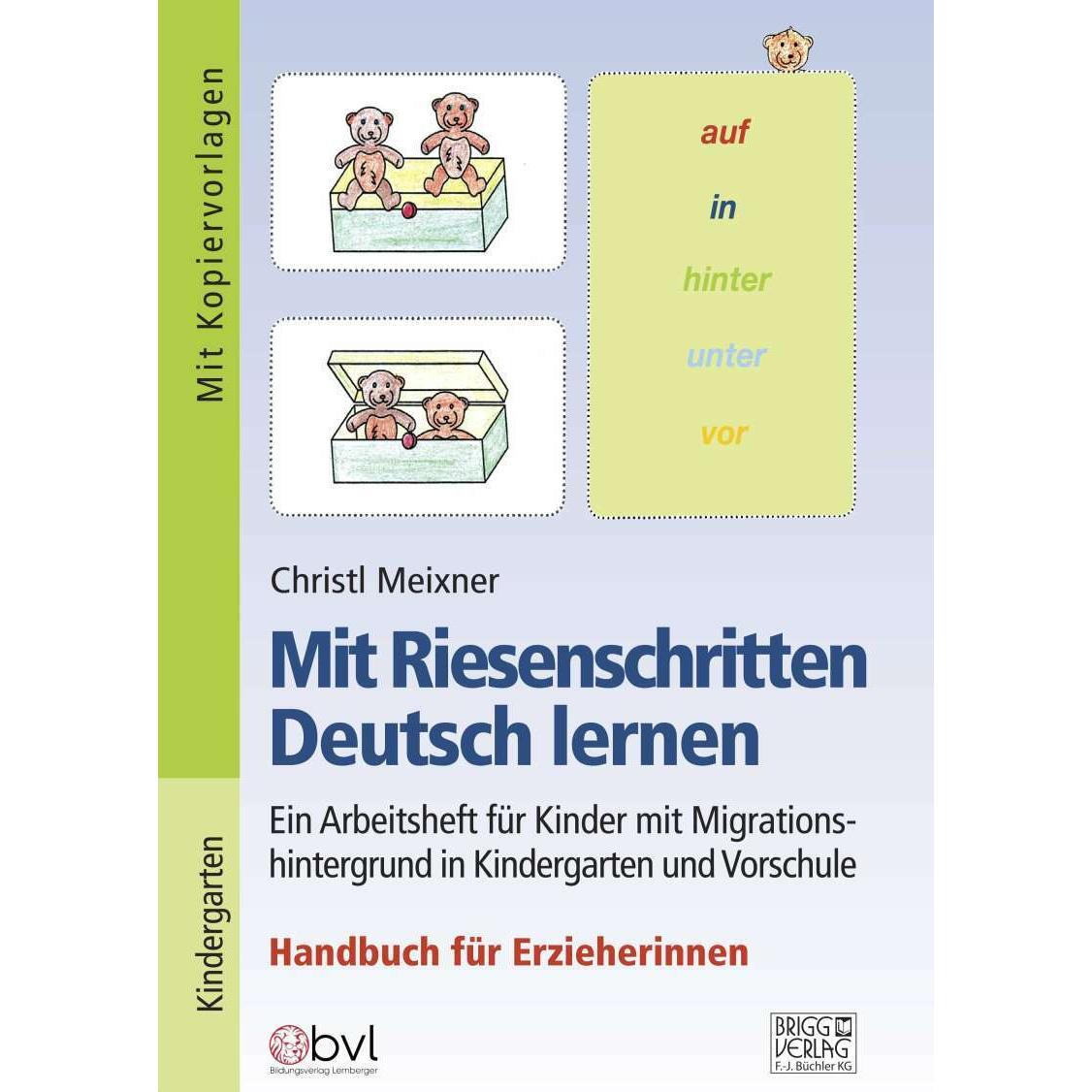 Mit Riesenschritten Deutsch lernen - Handbuch, Schulbücher von Christl Meixner