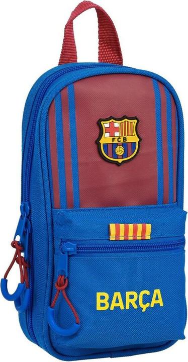 Produktbild FC Barcelona Rucksack mit Federtaschen F.C. Barcelona Granatrot Marineblau (33 Stücke)