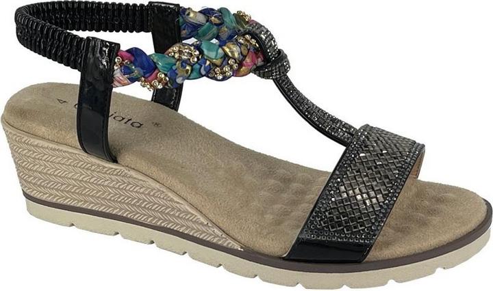 Produktbild Cipriata Sandalen Gilda Mit Strass besetzt (42)