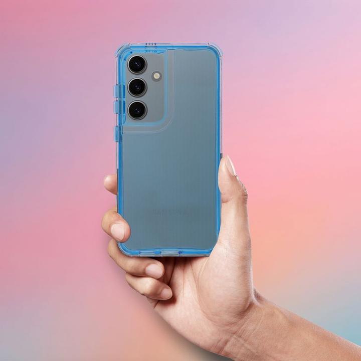 Actual product image OEM Back panel cover MATRIX CLEAR Case for XIAOMI Redmi Note 14 PRO 5G / 14 PRO PLUS 5G blue (Xiaomi Redmi Note 14 Pro 5G)