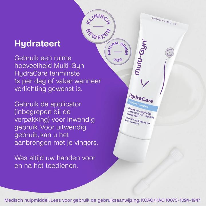 Produktbild Multi-Gyn Hydracare - Für vaginale Trockenheit - 50 Ml (Intimgel, 50 ml)