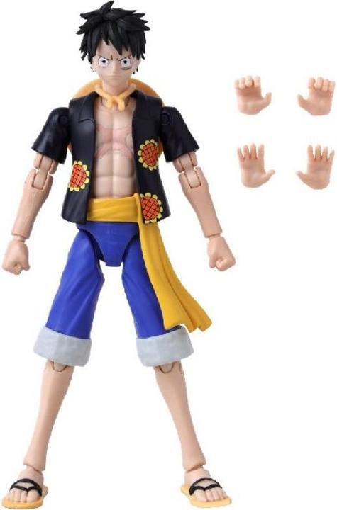 Produktbild Bandai ONE PIECE - Monkey D. Luffy "Vers. Dressrosa" -Fig. Anime Heroes 17cm