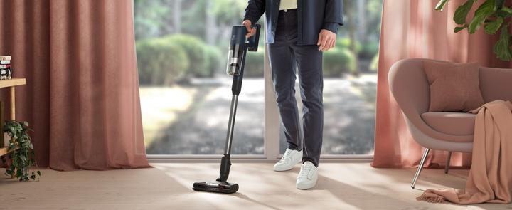 Productafbeelding Electrolux EP71UB14DB Steelstofzuiger/Elektrische Bezem Accu Droogzakloos 0,3 l 57 W Blauw 4 Ah