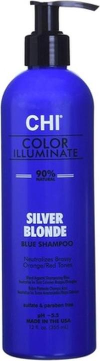 Produktbild Farouk Systems Chi Color Illuminate Shampoo - Silver Blonde 355ml (355 ml, Flüssiges Shampoo)