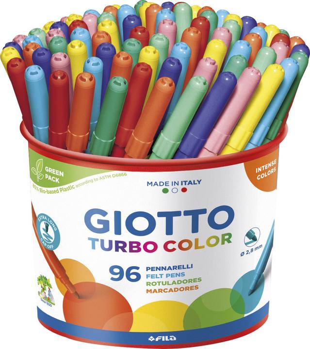 Actual product image Giotto Turbo Colour Multi 96 piece(s) (Sorted, 2.80 mm, 96 x)