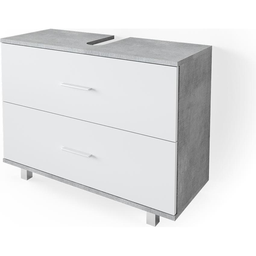 Vicco, Waschbeckenunterschrank, Ilias (80 x 33 x 61 cm)