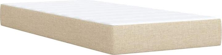 Produktbild VidaXL Bo x springbett mit Matratze 90 x 190 cm Stoff (90 x 190 cm, 90 x 190 cm)