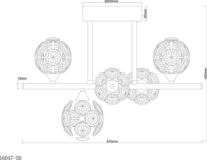 Actual product image Globo Virina (4243 lm)