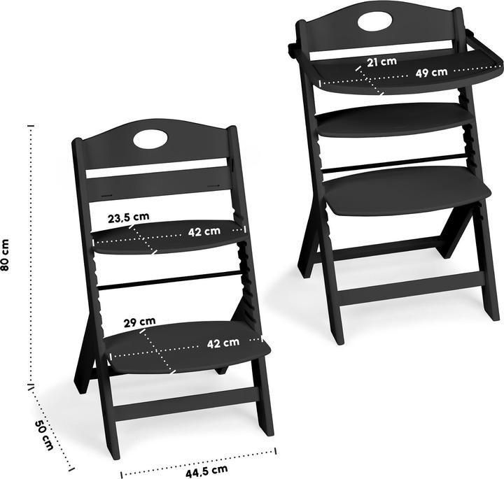 Actual product image BabyGo Family Pro Hochstuhl inkl. Tisch (Highchair)