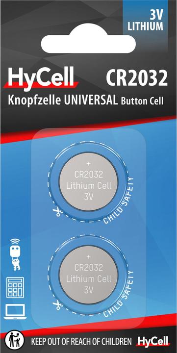 Produktbild HyCell Power Solution (2 Stk., CR2032, 200 mAh)