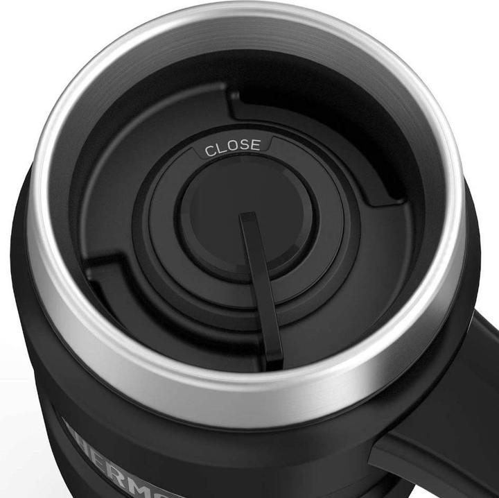 Produktbild Thermos Style Waterproof thermohrnek with handle - matt black 470 ml (0.47 l)