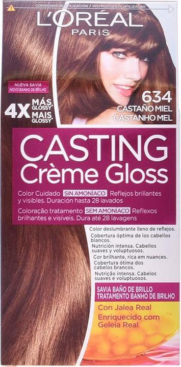 Actual product image L'Oréal Paris CASTING CREME GLOSS #634-castaño miel (N 634)