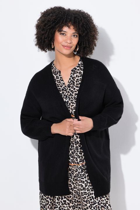 Image du produit Angel of Style Cardigan coupe ouverte, motif « yeux-coeur » dans le dos (42, 44)