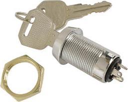 Produktbild Velleman Key Switch 1P On-On (Spdt)