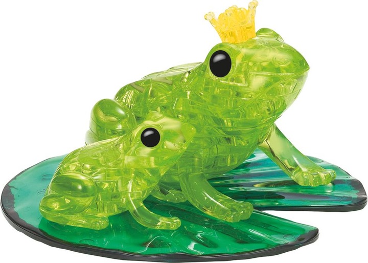 Actual product image HCM Kinzel Pz. 3D Crystal frog pair 43 parts (43 pieces)