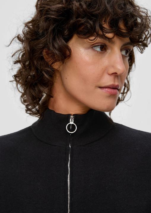 Actual product image S.Oliver Strickpullover Strickpullunder mit seitlich geschlitzem Saum (34)