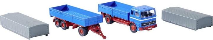 Carson 1:87 MB 1620 Plane m.Anhäng.100%RTR blau