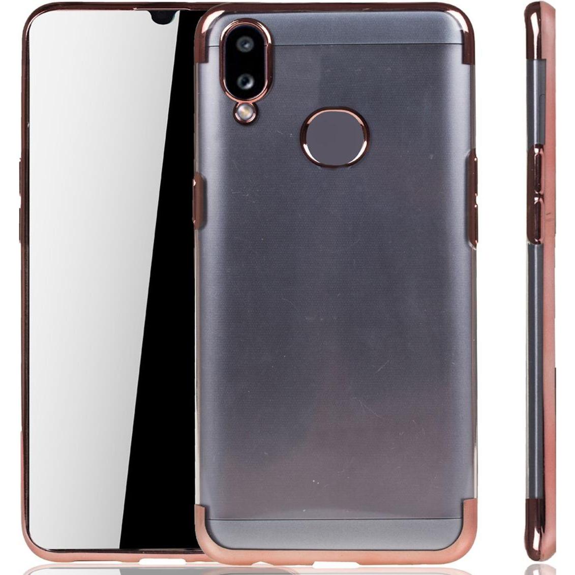 König Design Handyhülle für Samsung Galaxy A10s Case Cover Schutz Tasche Schutzhülle Pink Neu (Samsung Galaxy A10s), Sma...
