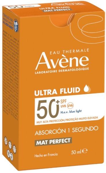 Actual product image Avène Mat Perfect Fluid with Color SPF 50+ (Sun cream face, SPF 50+, 50 ml)
