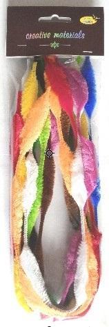 Folia Farbige Chenillenadeln 50cm 10 Stk